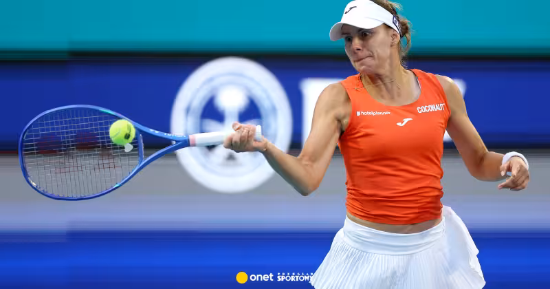 WTA Madryt: Robin Montgomery - Magda Linette [RELACJA NA ŻYWO]