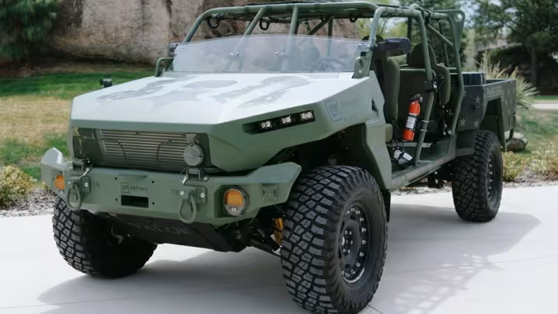 Rick Hendrick pays $1 million for rare GM Defense vehicle at auction