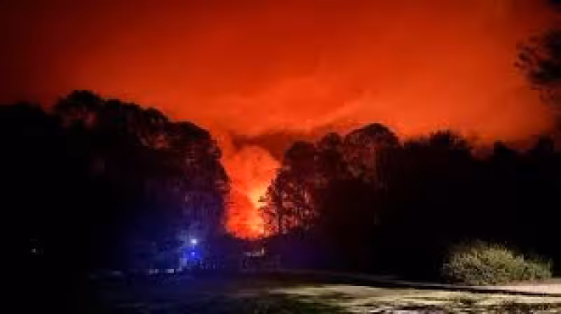 Fire spreads in South Georgia amid worsening drought