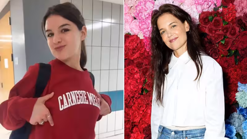 Katie Holmes and Suri Cruise step out in NYC as daughter turns 20