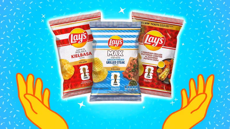 New Lay's Flavor! Here’s All the World Cup Lay's Flavors from Around the World—Including Camembert and Lobster!