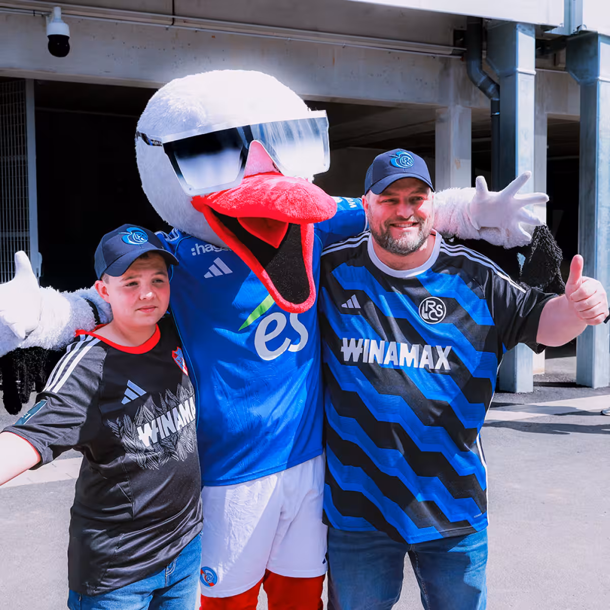 Nice fans get full matchday menu, music and family zones at the Meinau