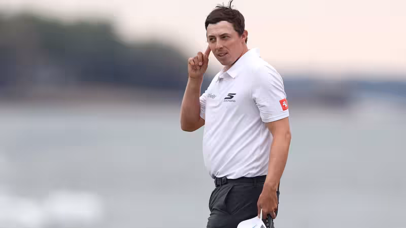 Matt Fitzpatrick's clutch birdie silences pro-American fans at Harbour Town