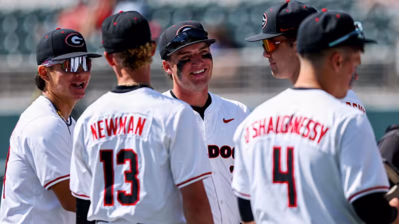 College Baseball Top 25 - Georgia Bulldogs Continue to Hold Strong in Top 5