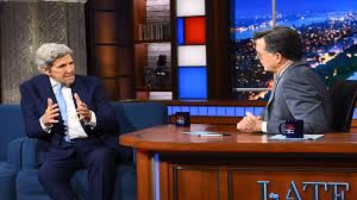 John Kerry takes aim at Trump’s Iran war push and Kash Patel scandal