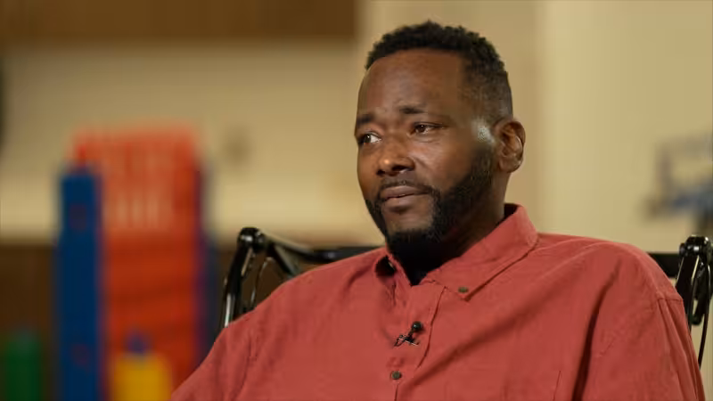 Quinton Aaron says wife was still married during stroke recovery