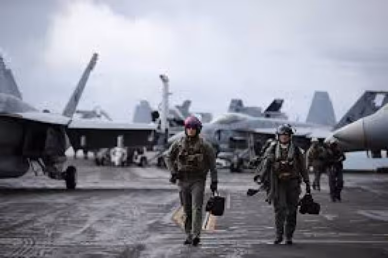 Third US Aircraft Carrier Reportedly Arrives in Middle East Amid Hormuz Blockade