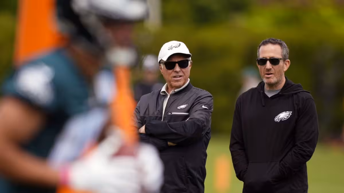 Eagles enter NFL draft in Pittsburgh with eight picks and No. 23