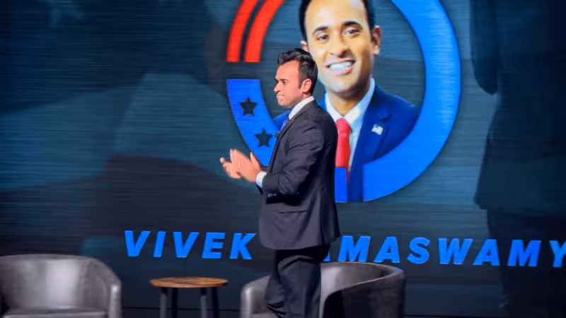 Turning Point USA stops at Ohio State with Vivek Ramaswamy
