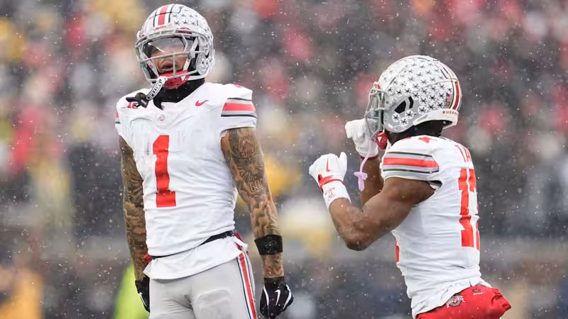 Brandon Inniss Poised for Big Year As Ohio State’s Wide Receiver Competition Heats Up