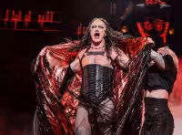 Luke Evans lights up Studio 54 in Broadway's Rocky Horror revival