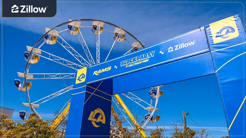 Exclusive look at the Los Angeles Rams Block Party set-up for the 2026 NFL Draft