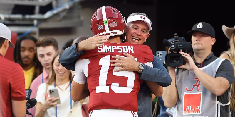 Quarterback Ty Simpson Comes From a Football Family