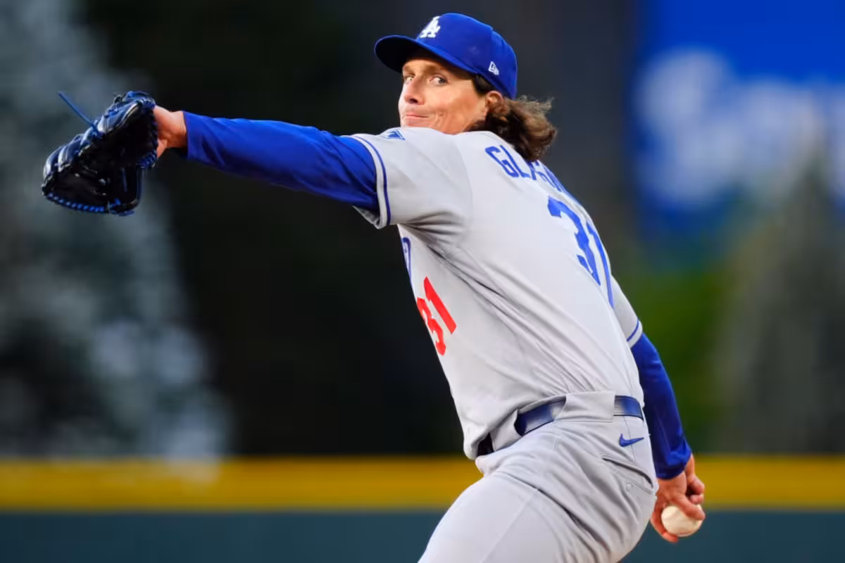Tyler Glasnow leads Dodgers into San Francisco against Giants on Thursday