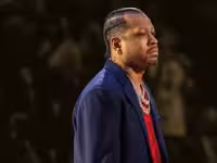 Allen Iverson tells rookie VJ Edgecombe the playoffs feel different in Philadelphia