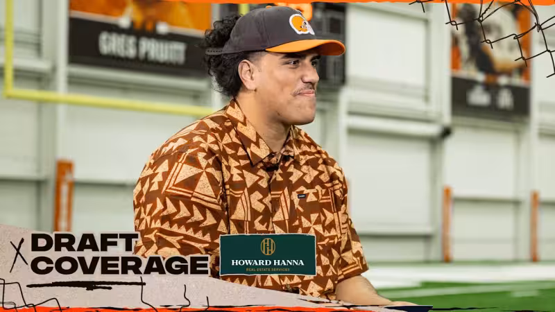 Spencer Fano feels prepared to step into role at left tackle for the Browns 