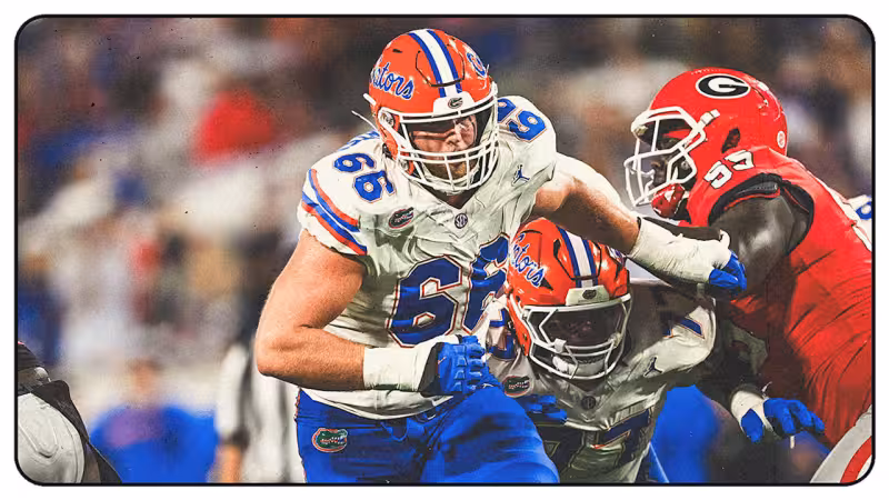 Chargers Select Florida OL Jake Slaughter in Round 2 of 2026 NFL Draft