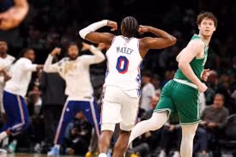 Kyle Lowry not enough as Tyrese Maxey lifts 76ers past Celtics in Game 2