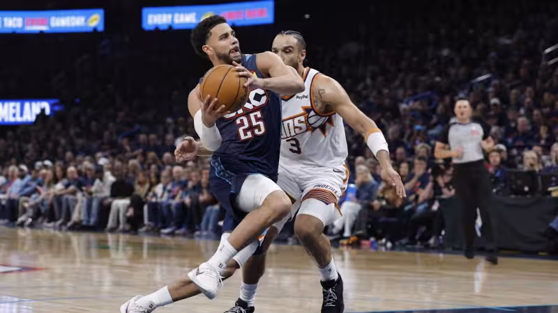 OKC Thunder Place Ajay Mitchell in Game 3 Starting Lineup vs. Suns