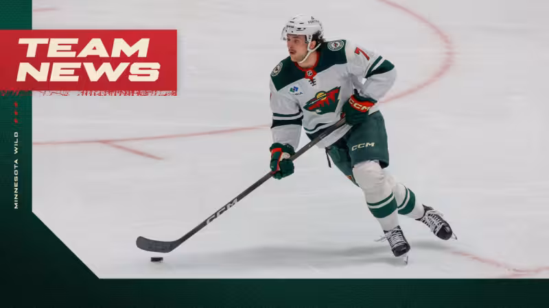 Brock Faber delivers first playoff goals as Wild fall short in Dallas