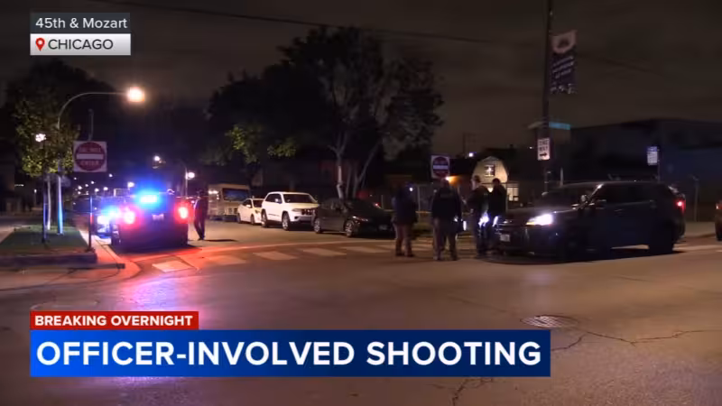 Police exchange gunfire with suspect after fleeing car crashes in Brighton Park; 3 in custody: CPD