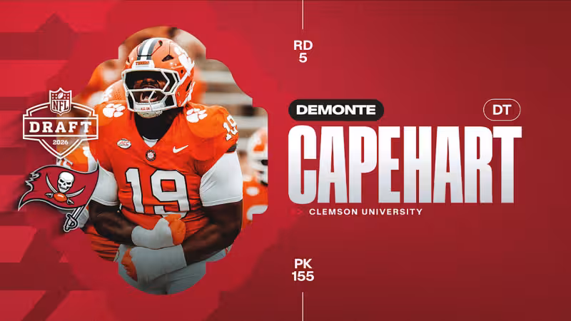 Demonte Capehart gives Buccaneers more size on defensive front in 2026 draft