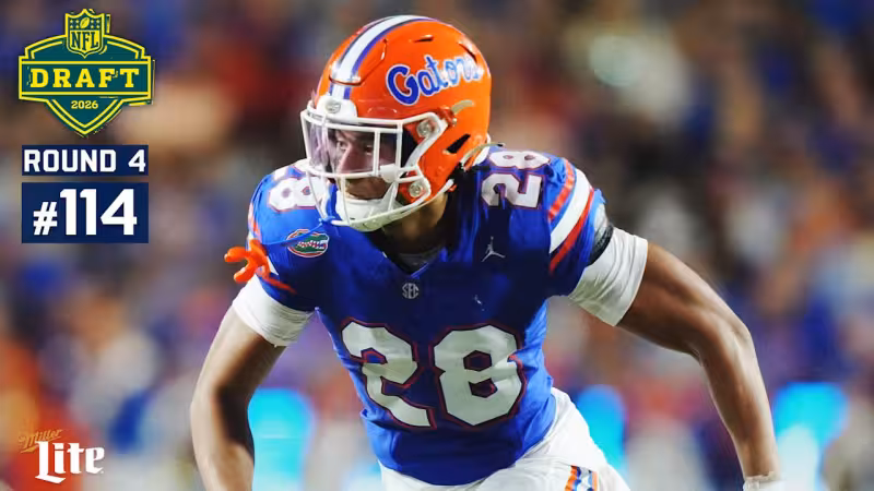 Cowboys select Devin Moore in fourth-round of 2026 NFL Draft