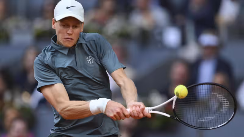 LIVE Madrid, Sinner-Moller 6-2 1-1: Jannik conquista il primo set