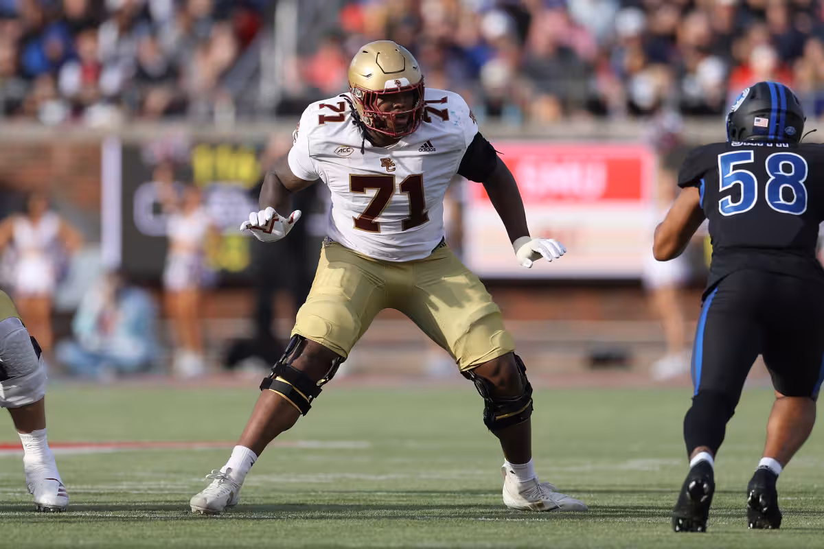 Jude Bowry could join Boston College's long line of NFL linemen