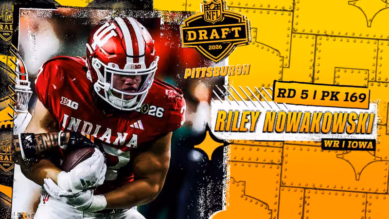 Riley Nowakowski picked by Steelers after trade with Chiefs in fifth round