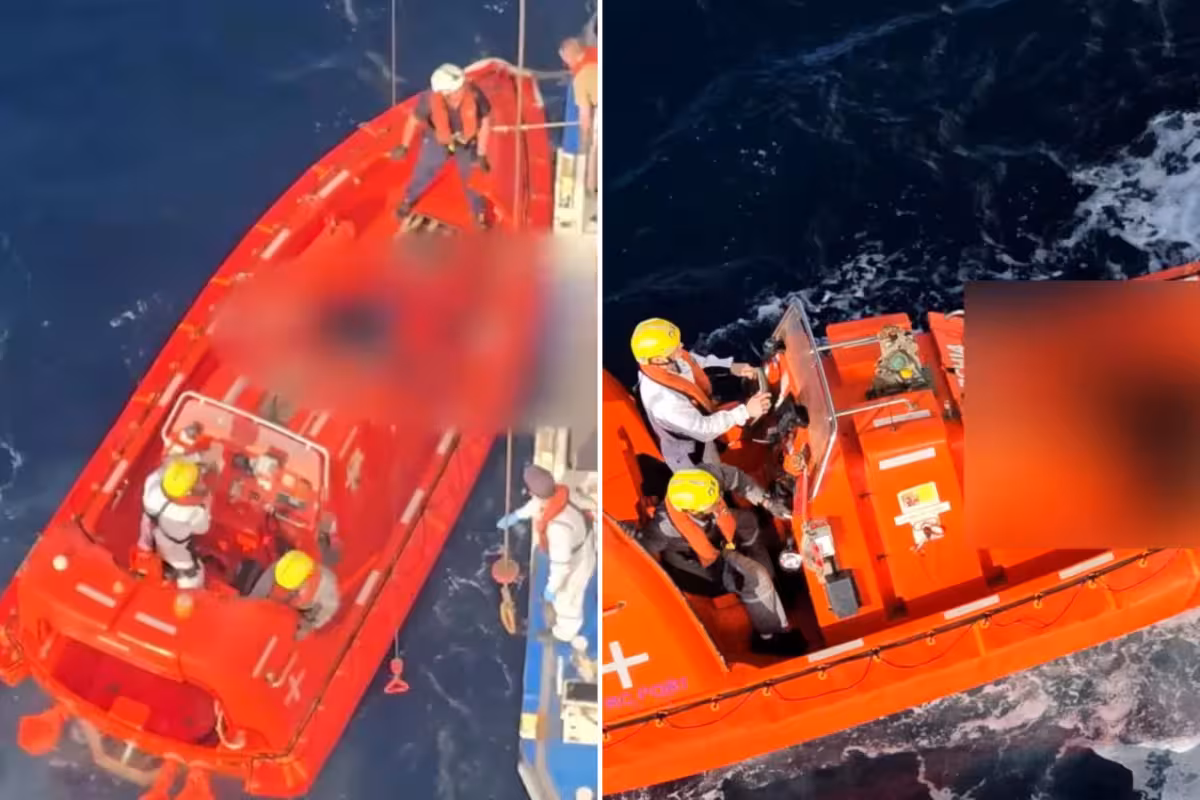 Sapphire Princess Cruise Ship recovers 5 bodies after sea rescue off Spain