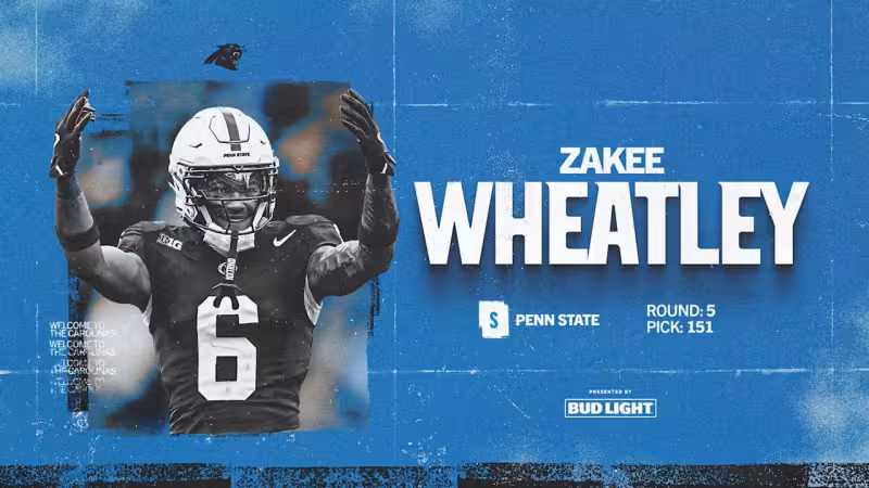 Zakee Wheatley projected to Philadelphia Eagles in 2026 NFL mock