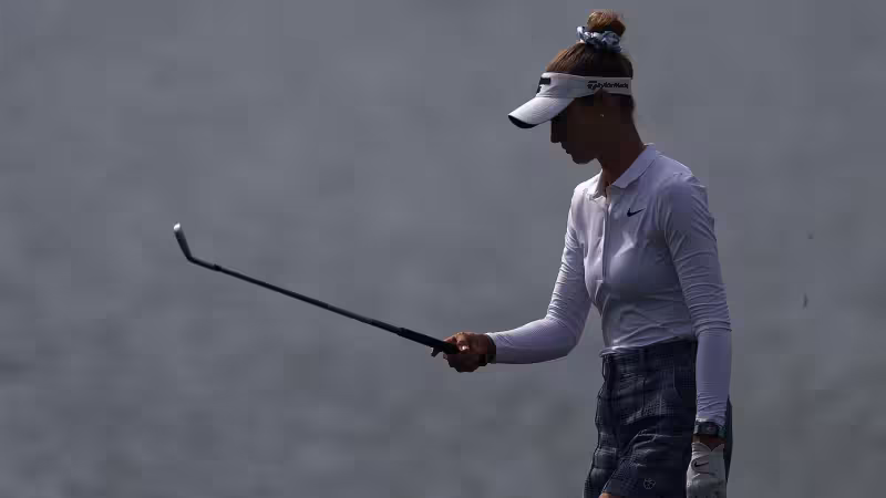 Lpga Chevron: Nelly Korda takes five-shot lead into major championship Sunday