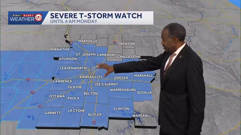 Severe Thunderstorm Warning: KC metro braces for overnight storms, flooding risk