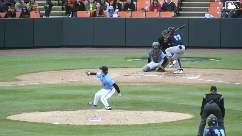 Ronny Cruz homers (3) on a fly ball to right center field. Caleb Farmer scores. | 04/26/2026