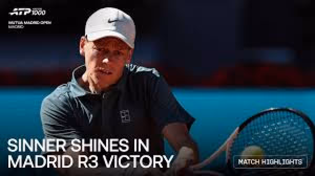 Sinner joins Federer and Djokovic in rare Masters 1000 streak club