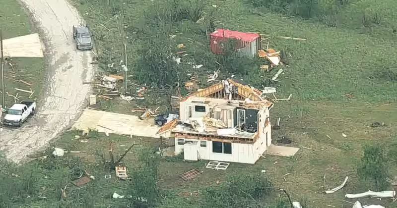 Tornadoes touch down in Runaway Bay, Springtown; 2 killed