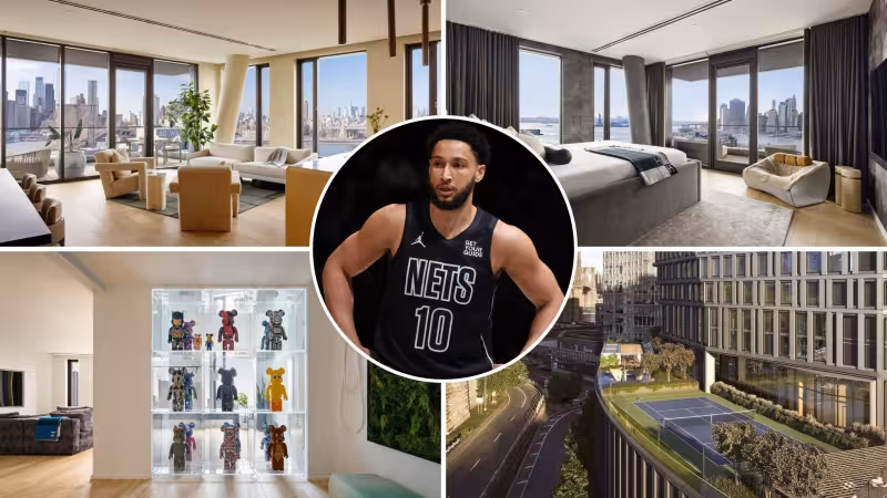 EXCLUSIVE: NBA Star Ben Simmons Makes Second Attempt To Offload $15 Million Dumbo Condo—a Year After Leaving Brooklyn Nets