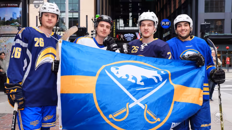 Blade Gang to bang drum ahead of Game 5 | Buffalo Sabres