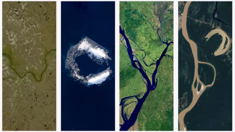 Landsat Nasa Name tool lets Earth Day users spell names from space