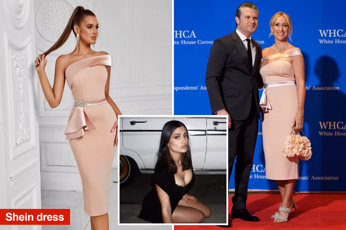 Pete Hegseth Wife Dress draws fashion debate after Shein reveal