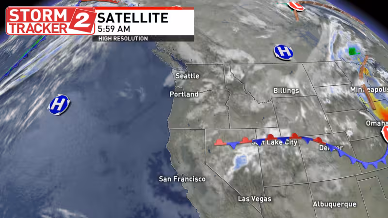 Warmer, sunnier pattern sets in: Clouds clear Tuesday, mid- to upper 70s all week