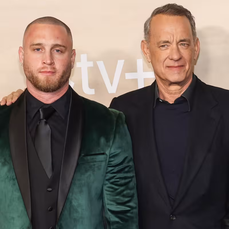 Tom Hanks Makes Surprise Stagecoach Appearance During Chet Hanks' Set