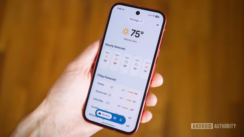 I've used Pixel Weather for 2 years — here's why I'm ditching it for Gradient Weather