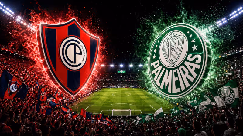 Cerro - Palmeiras clash in Group F with points on the line in Asunción