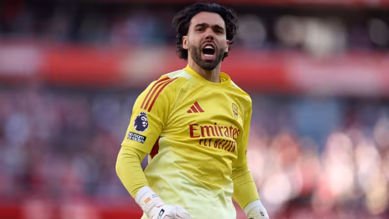 David Raya says 14 years prepared him for Arsenal’s trophy run