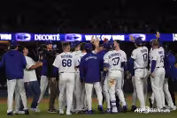 Esteury Ruiz: Dodgers rally past Marlins 5-4 after Kim Hye-seong ring ceremony