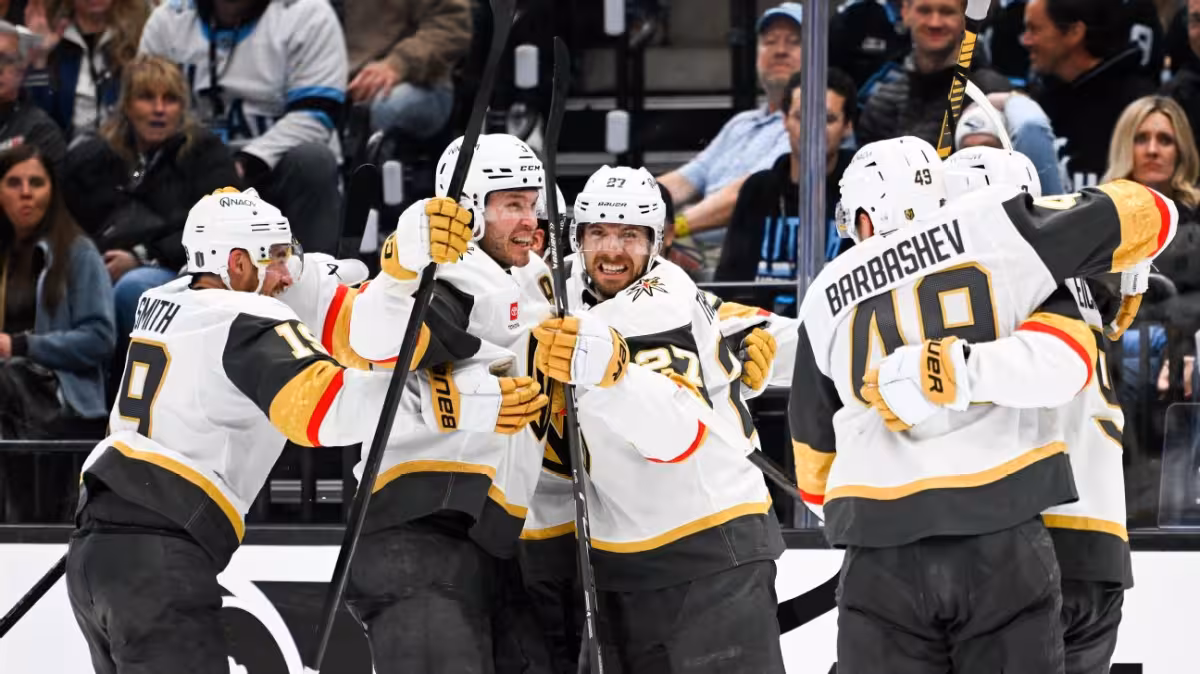Golden Knights rally past Mammoth 5-4 in overtime to even series