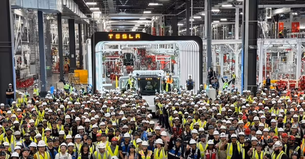 Tesla starts volume Semi production at Nevada factory after years of delays