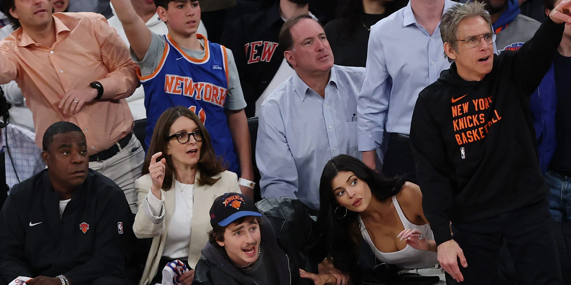 Chalamet at Knicks-Hawks game draws heat over courtside seat etiquette